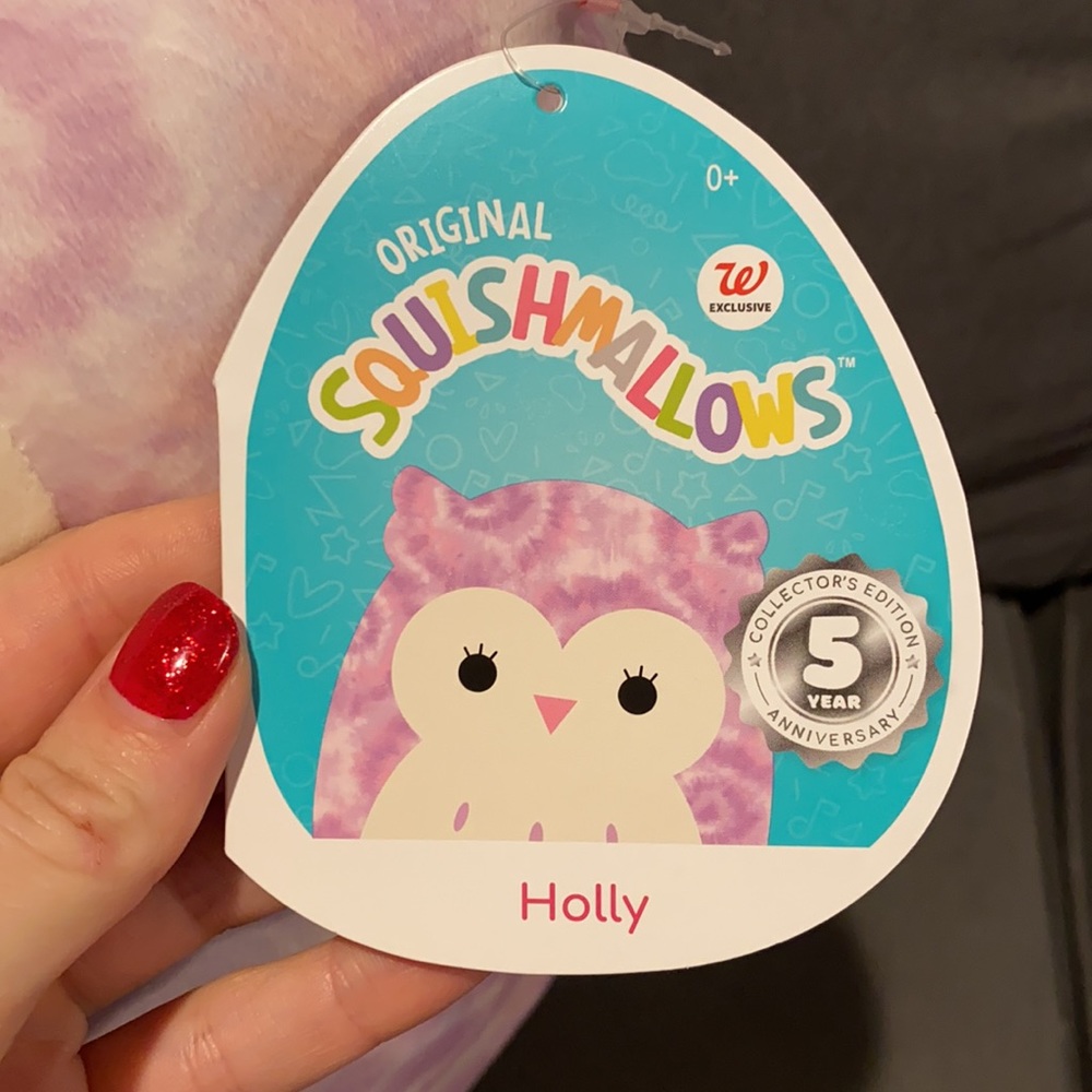 JUMBO Squishmallow Holly The Owl 5 Year Collectors Edition - Picture 2 of 6